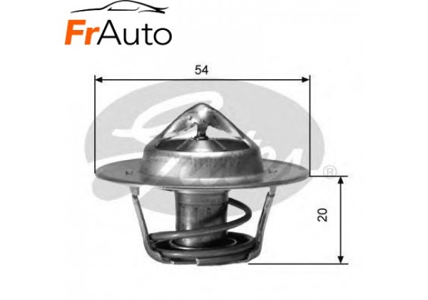 Термостат охолоджуючої рідини Peugeot/Citroen, AX, C15, Xantia, XM, Xsara, ZX, 106, 205, 306, 309, 405, 406, 605, Partner, Berlingo